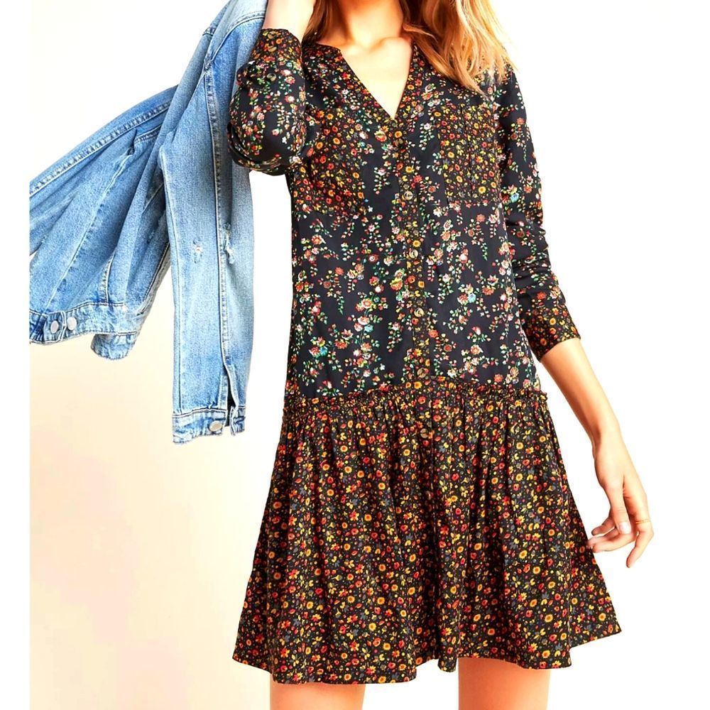 ANTHRO MAEVE | Marlie Button Front Tunic